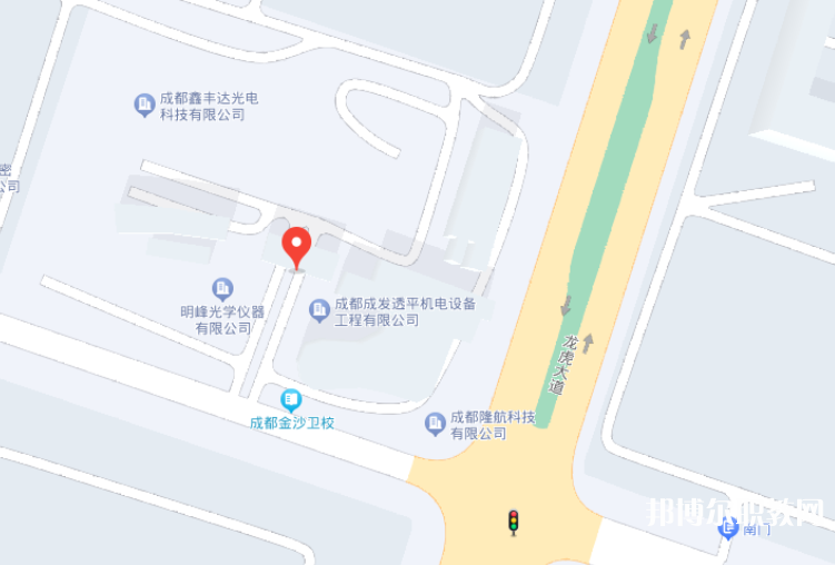 成都金沙職業(yè)技術學校地址，乘車路線 